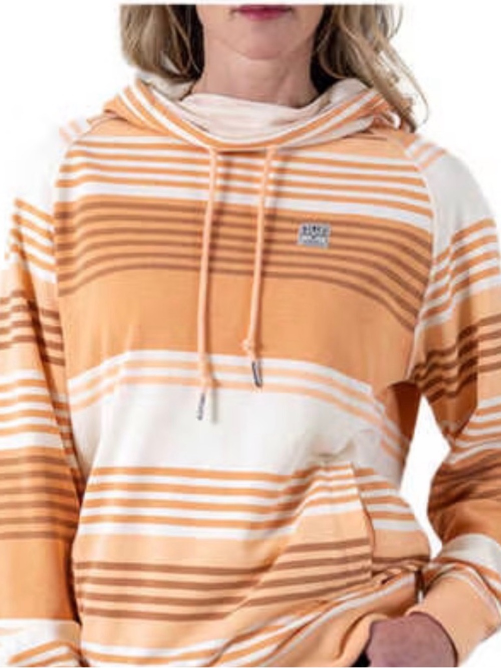 Kimes Ranch women’s western striped hoodie size medium